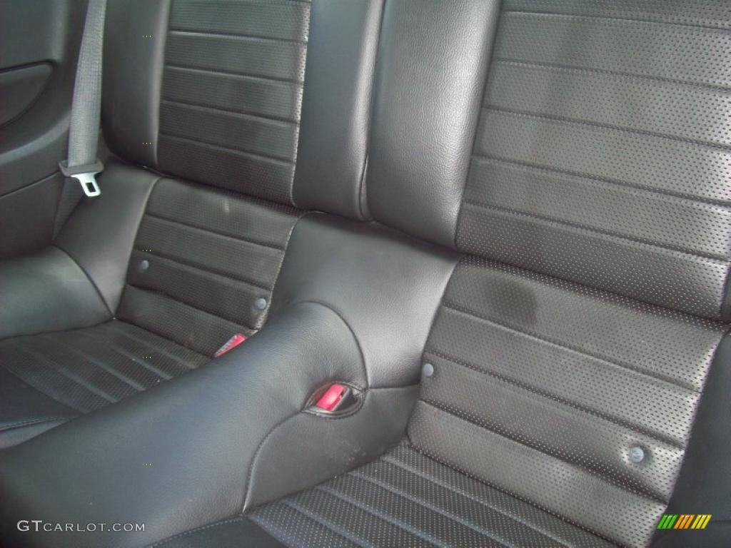 Black Interior 2008 Ford Mustang GT Premium Coupe Photo #48889590