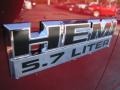 2011 Deep Cherry Red Crystal Pearl Dodge Ram 1500 Big Horn Quad Cab 4x4  photo #6