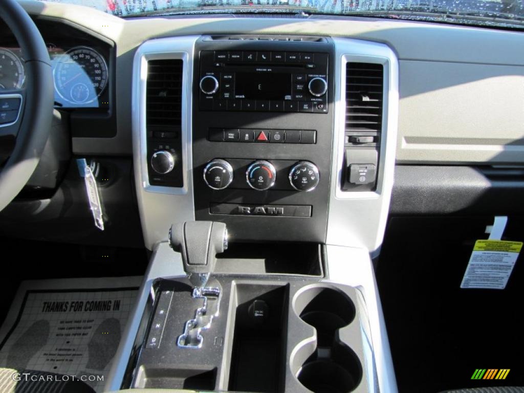 2011 Ram 1500 Big Horn Quad Cab 4x4 - Deep Cherry Red Crystal Pearl / Dark Slate Gray/Medium Graystone photo #10