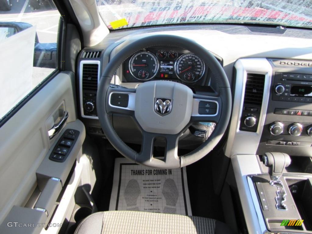 2011 Ram 1500 Big Horn Quad Cab 4x4 - Deep Cherry Red Crystal Pearl / Dark Slate Gray/Medium Graystone photo #11