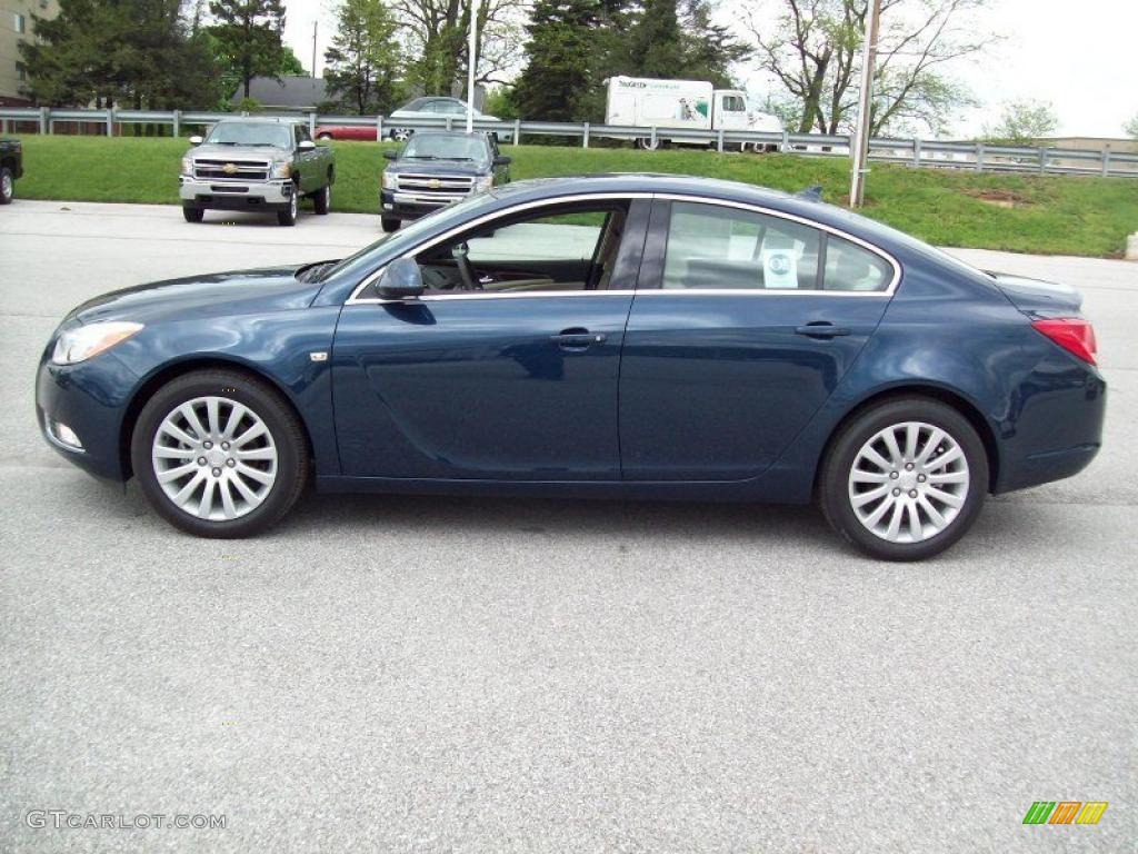 Majestic Blue Metallic 2011 Buick Regal CXL Exterior Photo #48890268