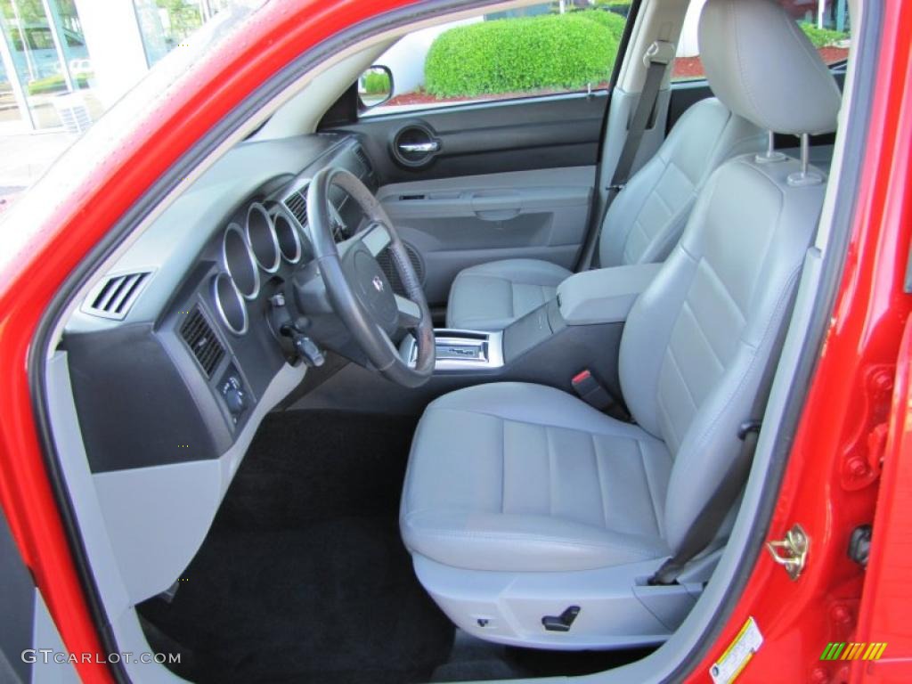 2007 Charger R/T - Inferno Red Crystal Pearl / Dark Slate Gray/Light Graystone photo #11