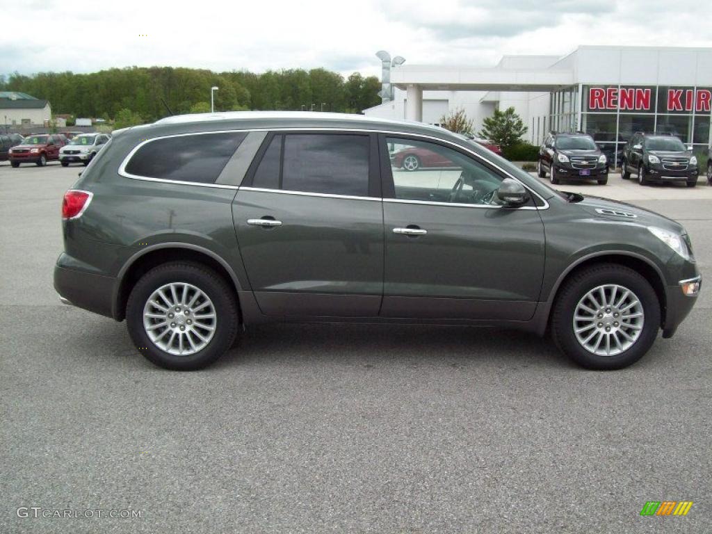 Silver Green Metallic 2011 Buick Enclave CXL Exterior Photo #48890916