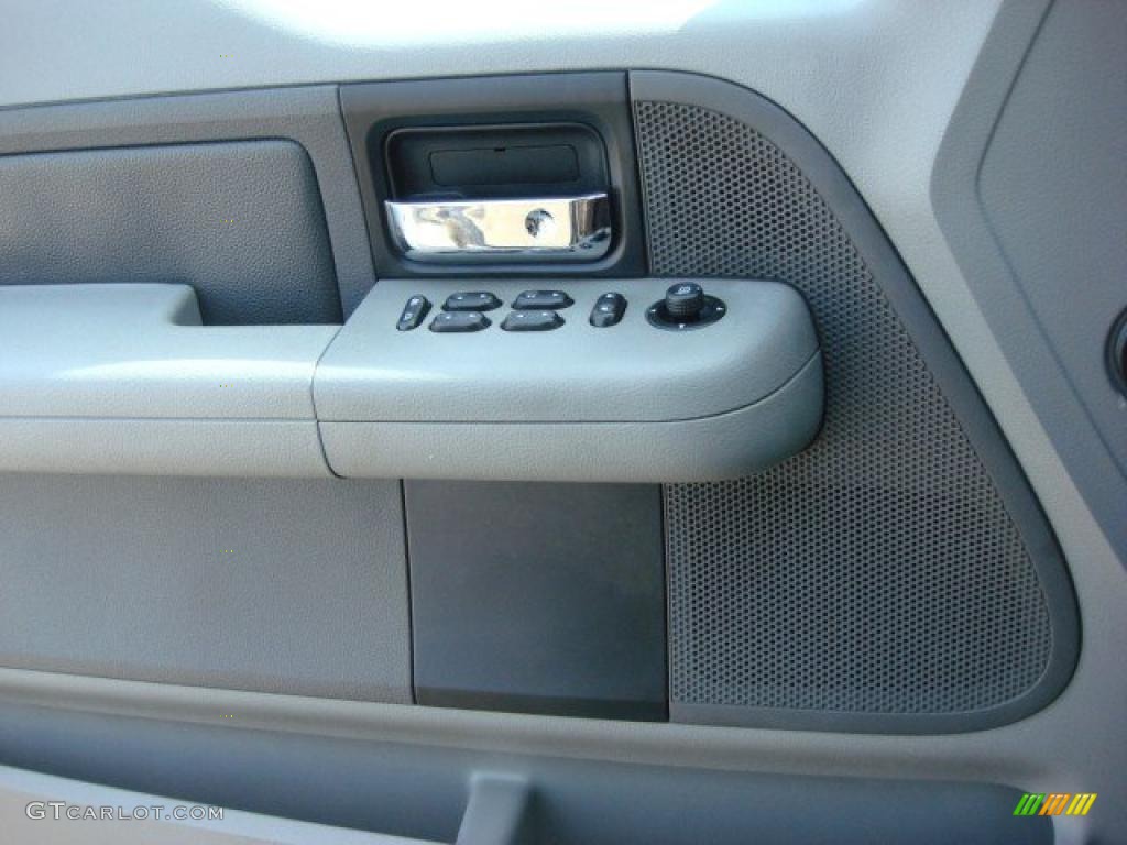 2004 F150 XLT SuperCab - Dark Shadow Grey Metallic / Dark Flint photo #12