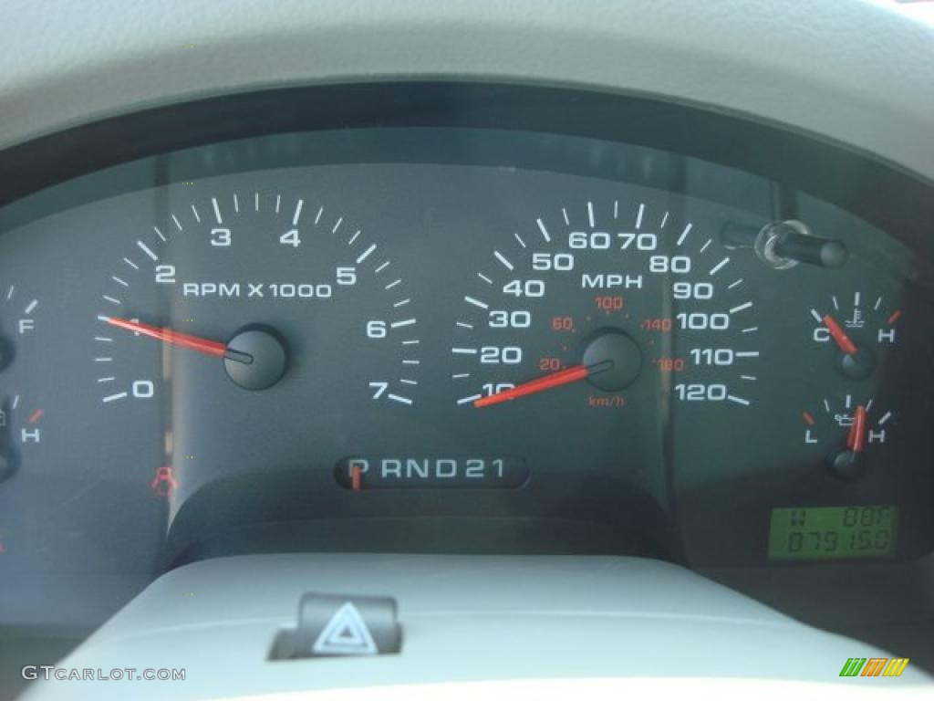 2004 F150 XLT SuperCab - Dark Shadow Grey Metallic / Dark Flint photo #14