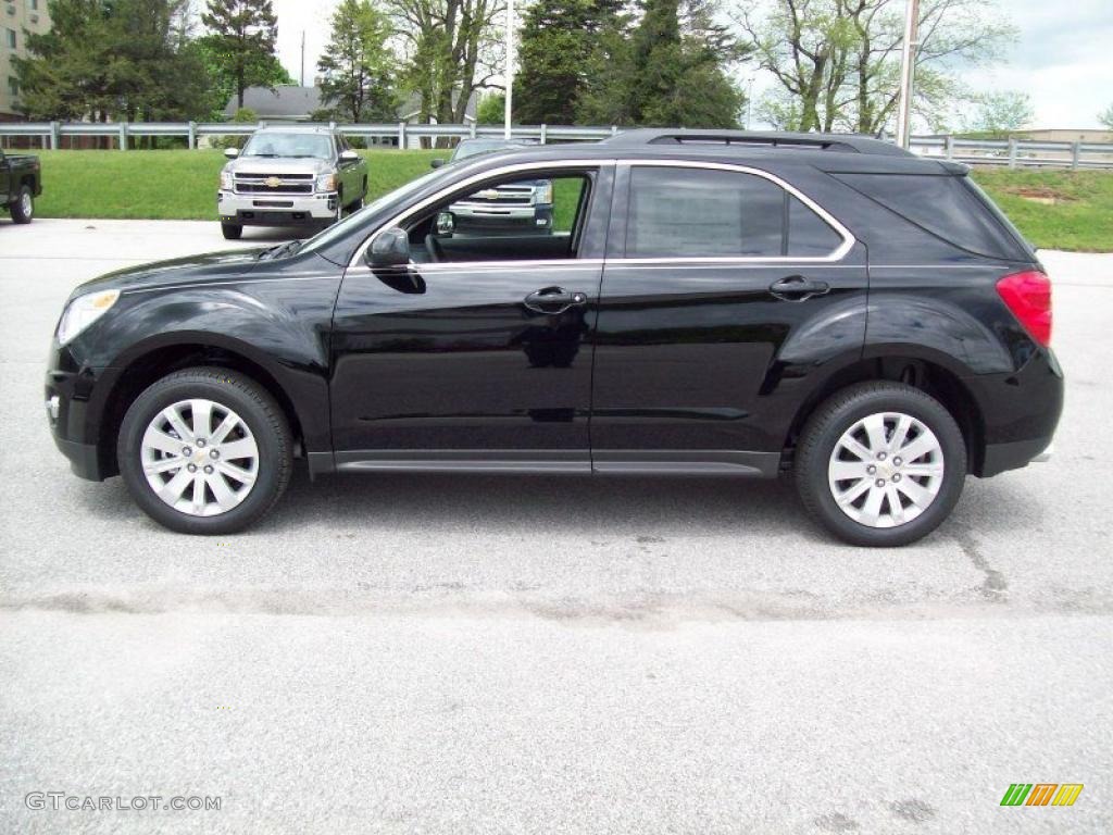 Black 2011 Chevrolet Equinox LT AWD Exterior Photo #48891471