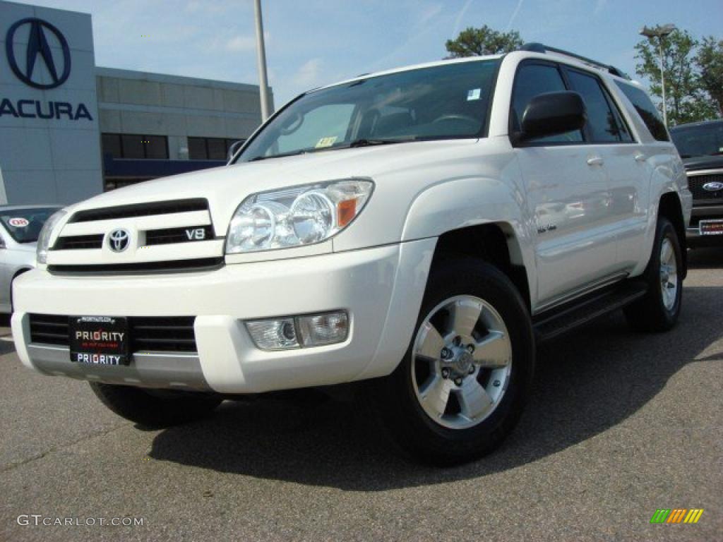 Natural White Toyota 4Runner