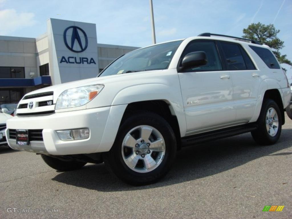 2004 4Runner SR5 4x4 - Natural White / Stone photo #2