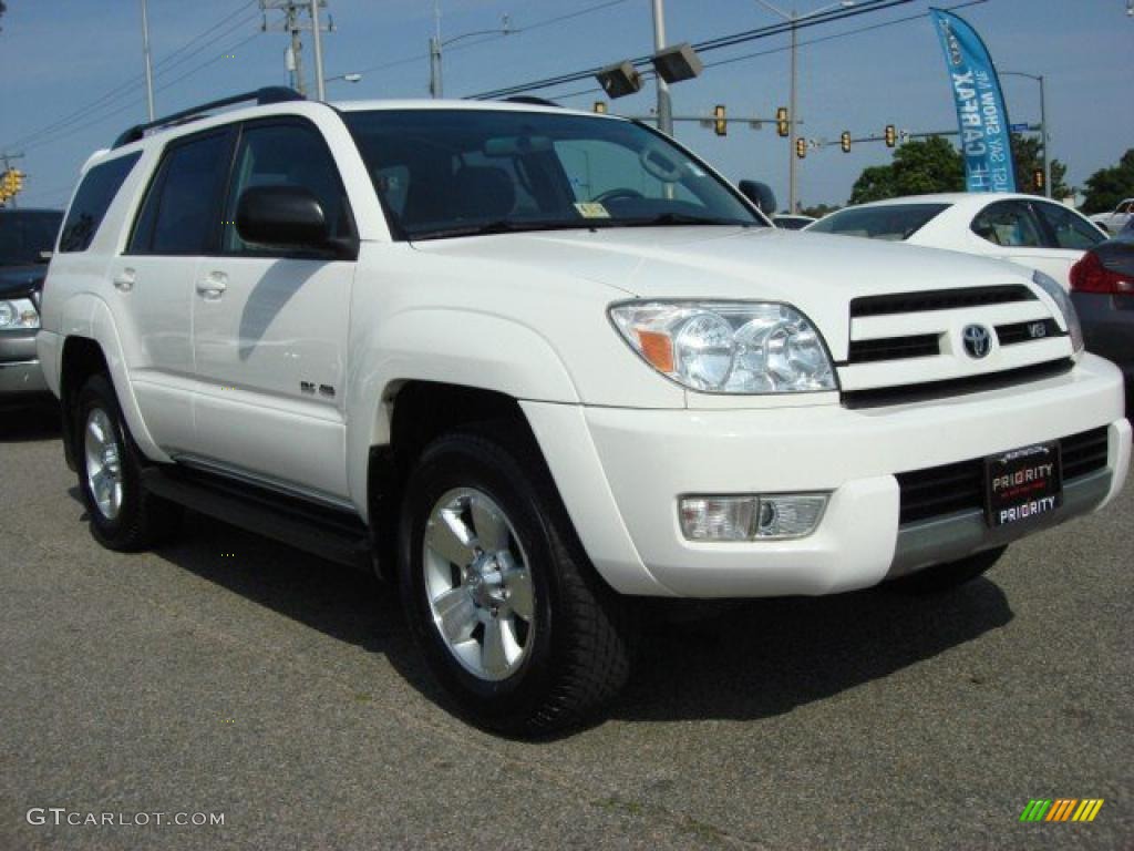 2004 4Runner SR5 4x4 - Natural White / Stone photo #7