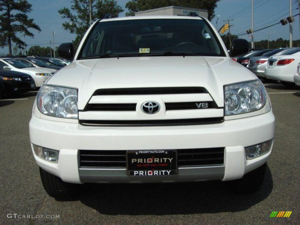 2004 4Runner SR5 4x4 - Natural White / Stone photo #8