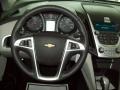 Light Titanium/Jet Black 2011 Chevrolet Equinox LT Steering Wheel