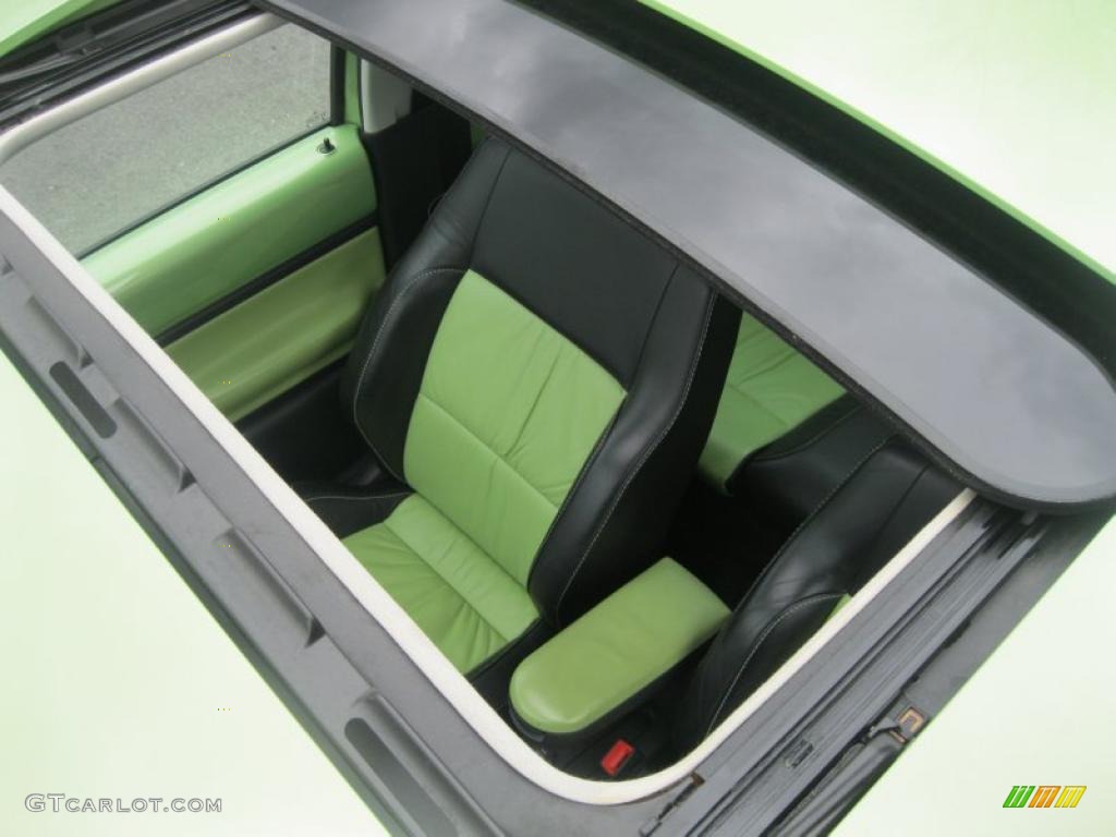 2003 New Beetle GLS 1.8T Cyber Green Color Concept Coupe - Cyber Green Metallic / Black/Green photo #9