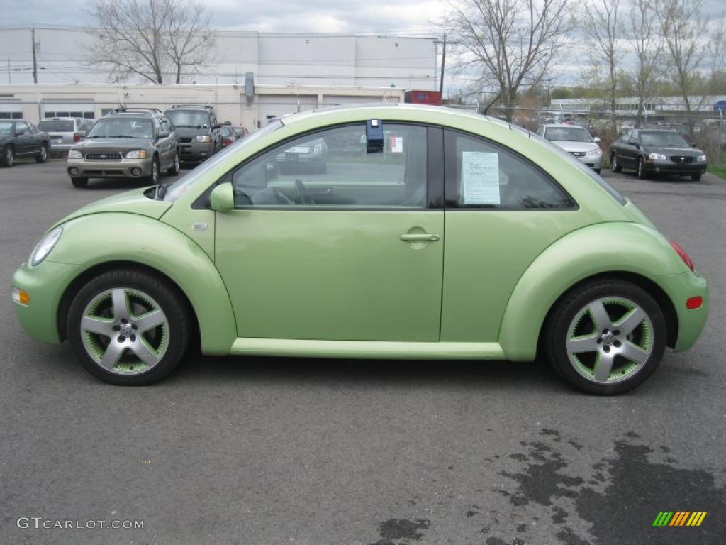2003 New Beetle GLS 1.8T Cyber Green Color Concept Coupe - Cyber Green Metallic / Black/Green photo #11