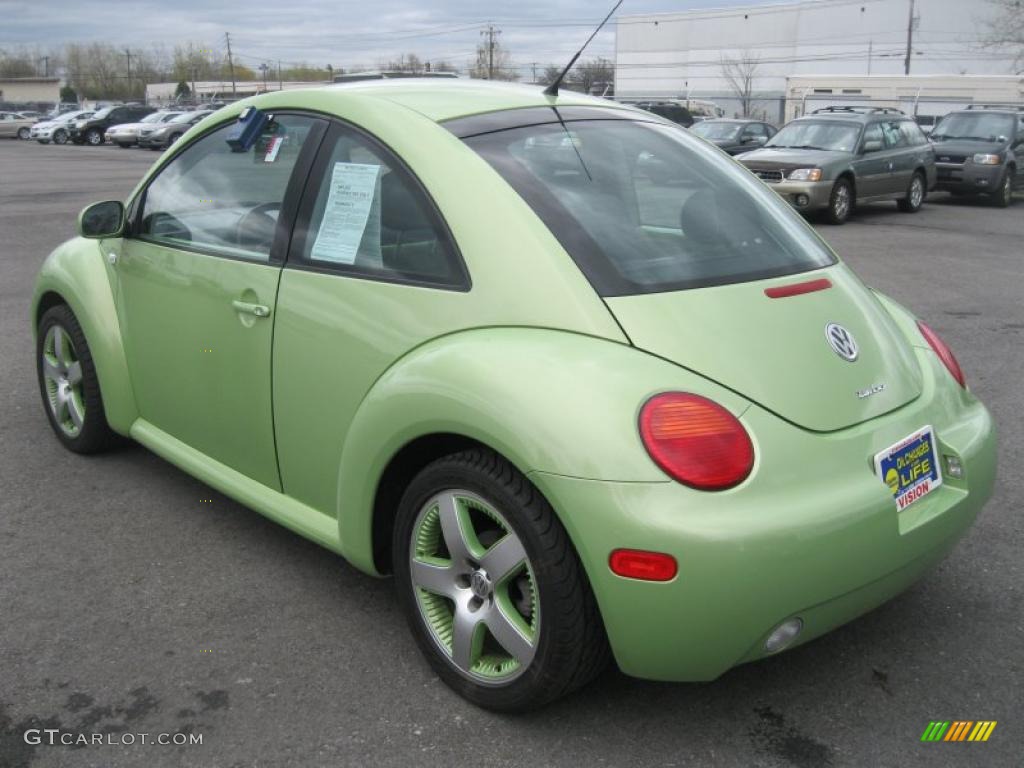 2003 New Beetle GLS 1.8T Cyber Green Color Concept Coupe - Cyber Green Metallic / Black/Green photo #12