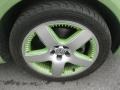 2003 Volkswagen New Beetle GLS 1.8T Cyber Green Color Concept Coupe Wheel and Tire Photo