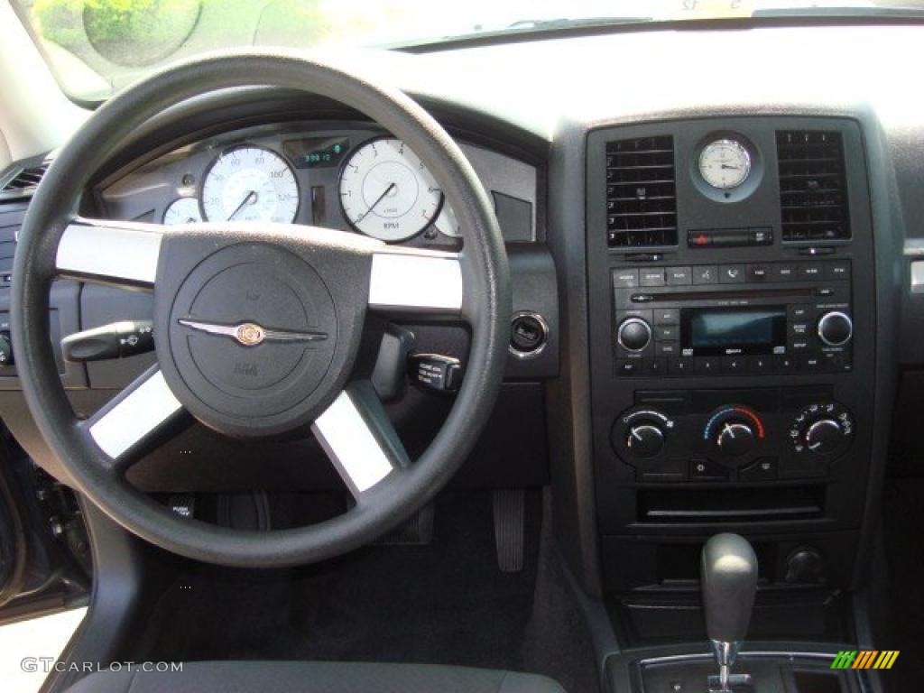 2008 Chrysler 300 LX Dark Slate Gray Dashboard Photo #48892398