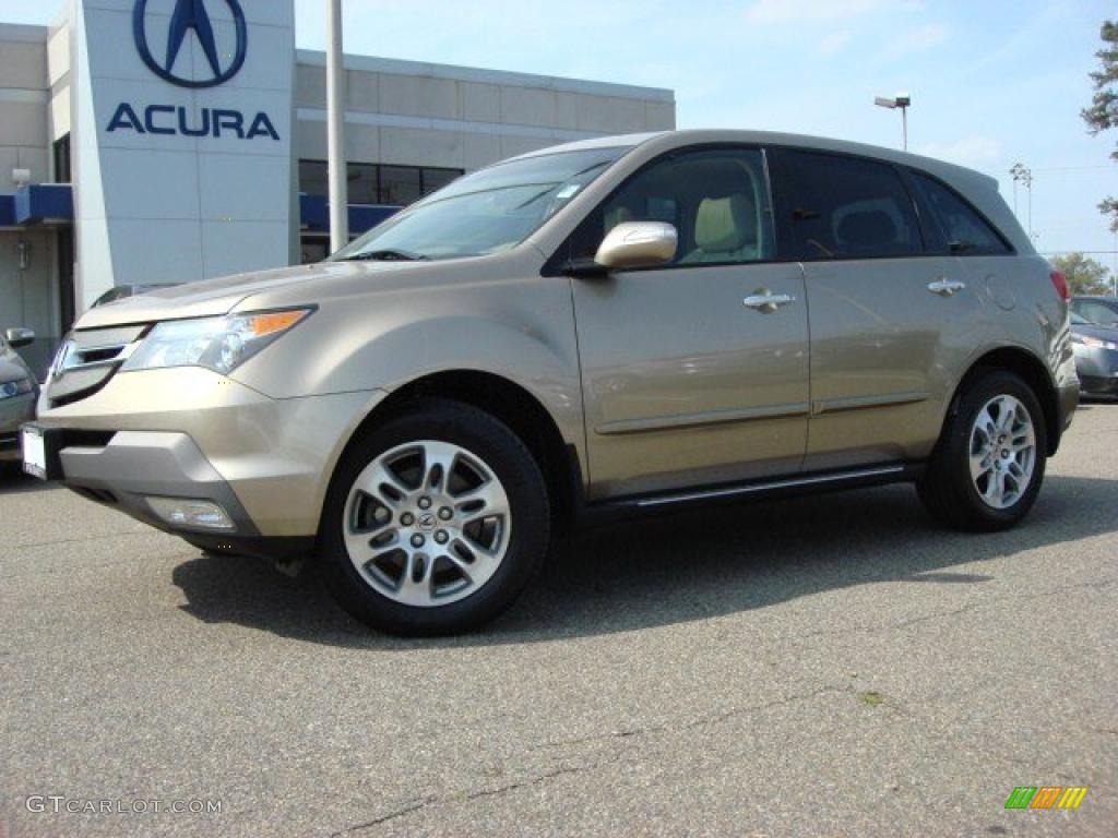 2007 MDX Technology - Desert Rock Metallic / Parchment photo #2