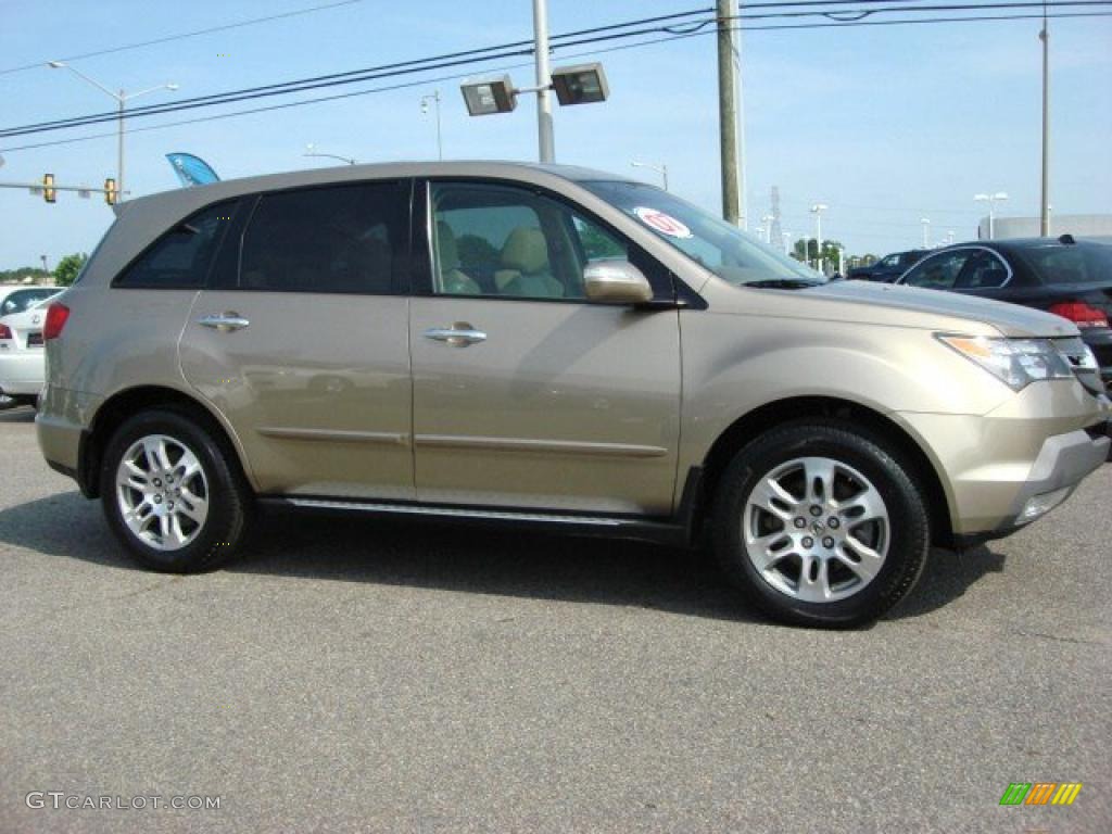 2007 MDX Technology - Desert Rock Metallic / Parchment photo #7