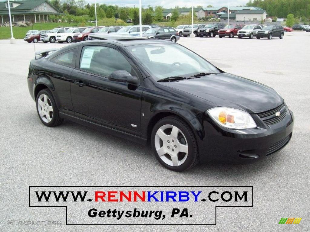 2006 Cobalt SS Coupe - Black / Ebony photo #1