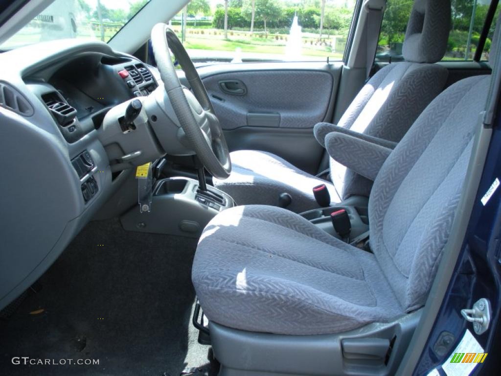 Gray Interior 2002 Suzuki Grand Vitara JLX 4x4 Photo #48893595