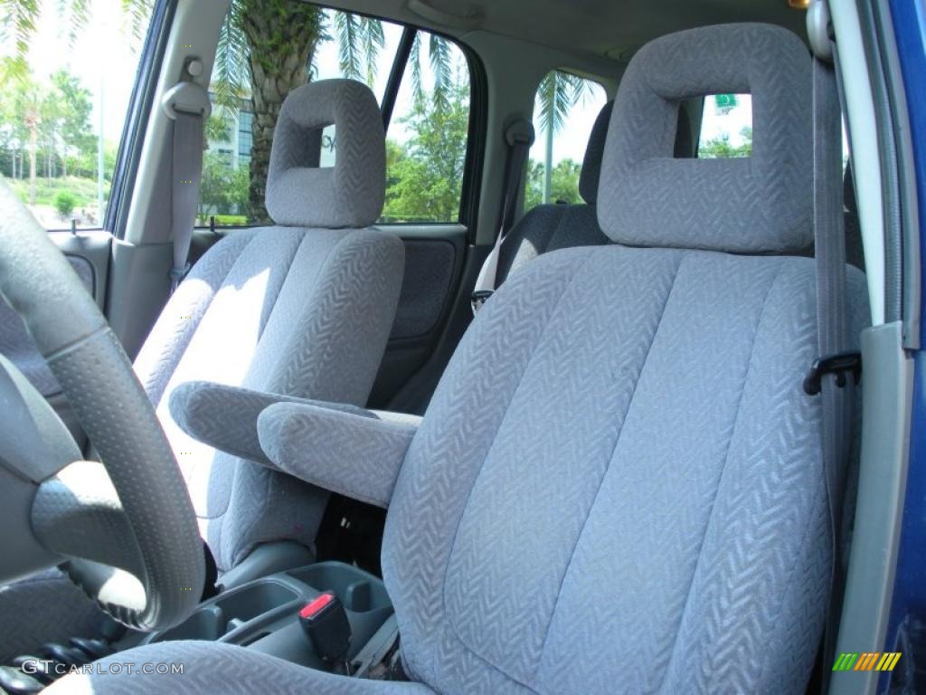 Gray Interior 2002 Suzuki Grand Vitara JLX 4x4 Photo #48893610