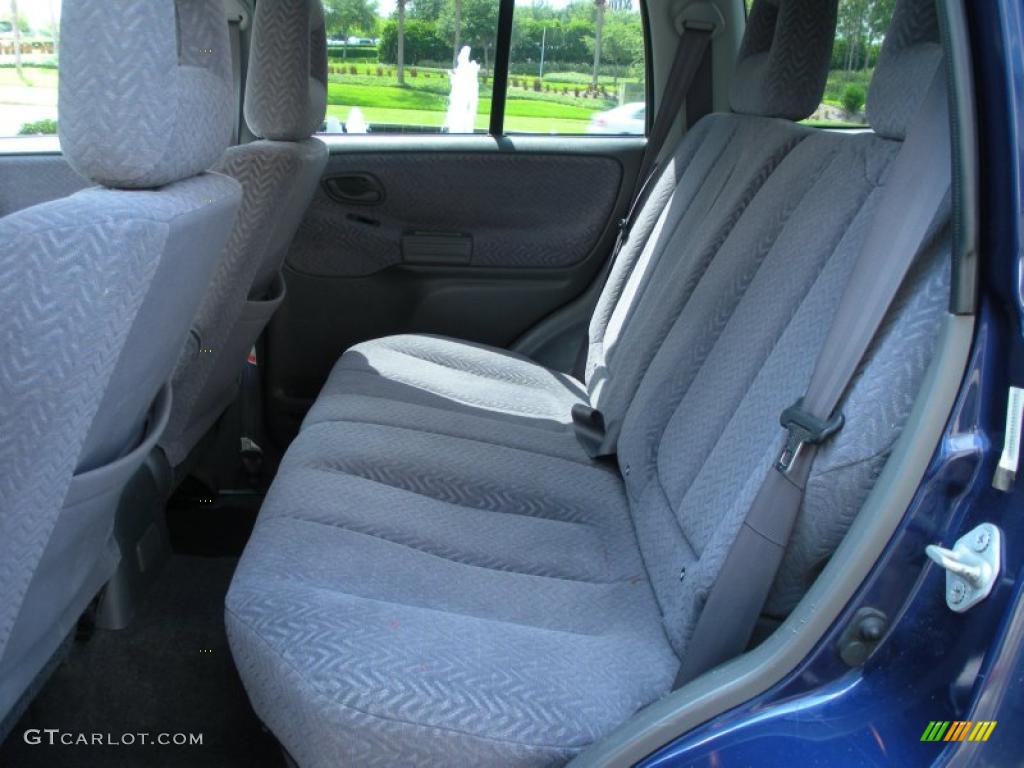 Gray Interior 2002 Suzuki Grand Vitara JLX 4x4 Photo #48893625