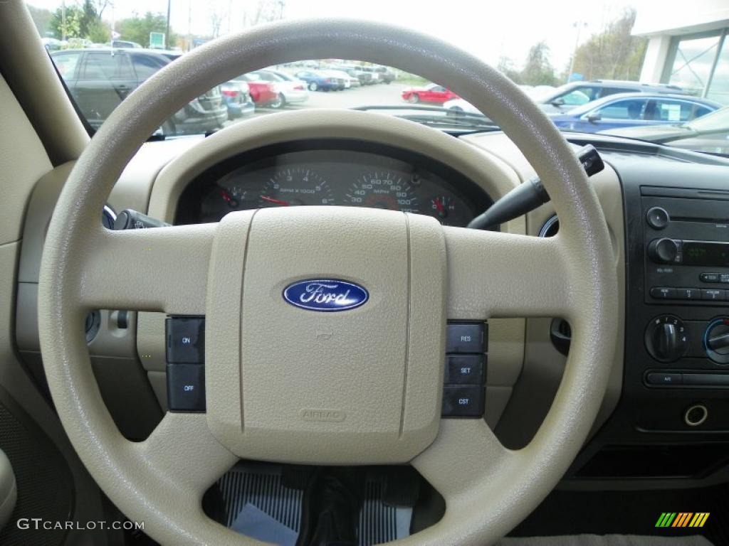 2007 F150 XLT SuperCab - Pueblo Gold Metallic / Tan photo #14