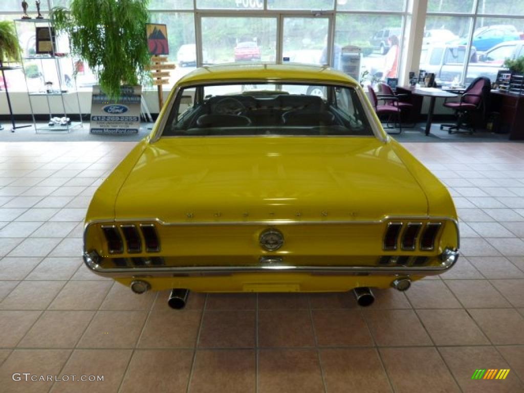 Yellow 1968 Ford Mustang Coupe Exterior Photo #48894811
