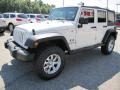 2008 Stone White Jeep Wrangler Unlimited X 4x4  photo #3