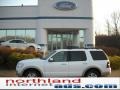 2010 White Platinum Tri-Coat Ford Explorer Eddie Bauer 4x4  photo #1