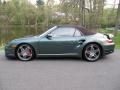 Malachite Green Metallic 2008 Porsche 911 Turbo Cabriolet Exterior