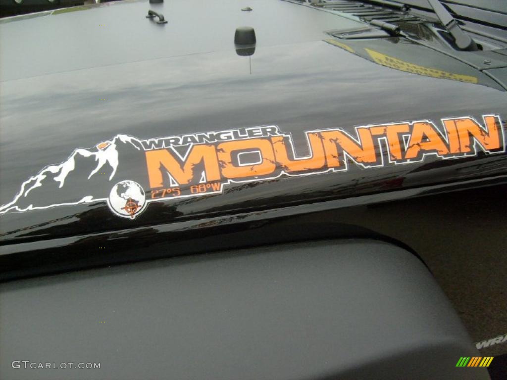 2010 Wrangler Sport Mountain Edition 4x4 - Black / Dark Slate Gray/Medium Slate Gray photo #10