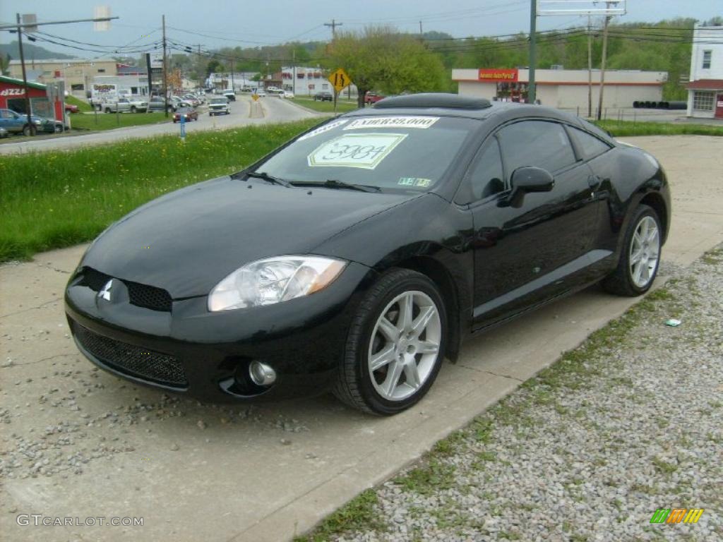 2006 Eclipse GT Coupe - Kalapana Black / Dark Charcoal photo #1