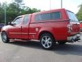 1998 Bright Red Ford F150 Lariat SuperCab  photo #3