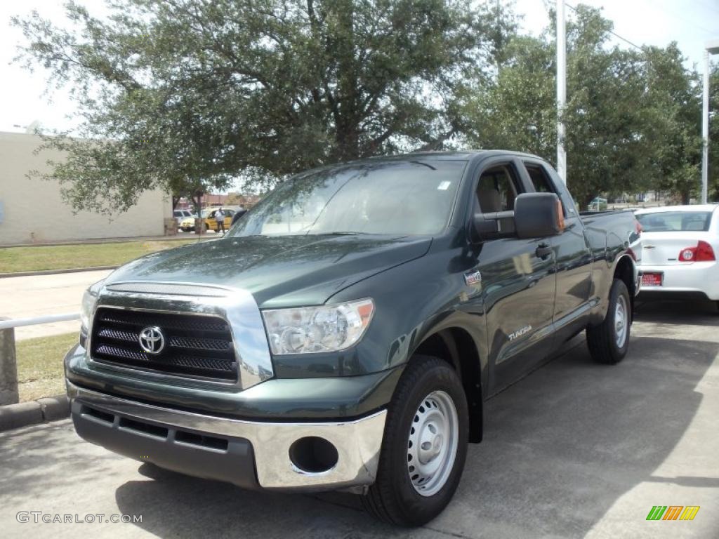 2007 Tundra SR5 Double Cab - Timberland Mica / Beige photo #1