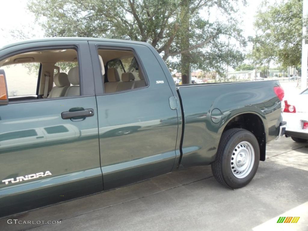 2007 Tundra SR5 Double Cab - Timberland Mica / Beige photo #4