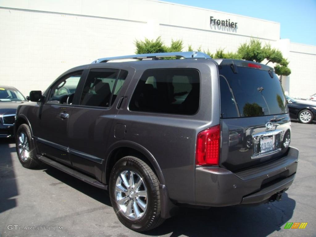 2010 QX 56 4WD - Silver Graphite / Graphite photo #6