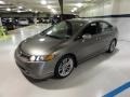 2007 Galaxy Gray Metallic Honda Civic Si Sedan  photo #2