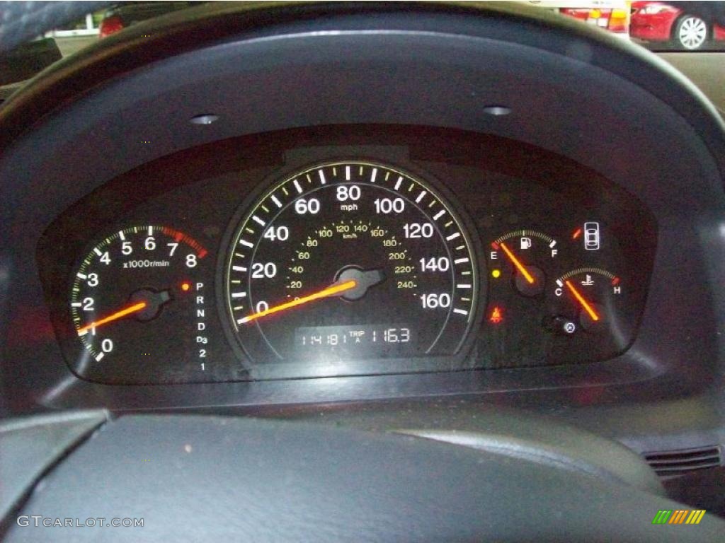 2003 Accord LX Sedan - Eternal Blue Pearl / Gray photo #16