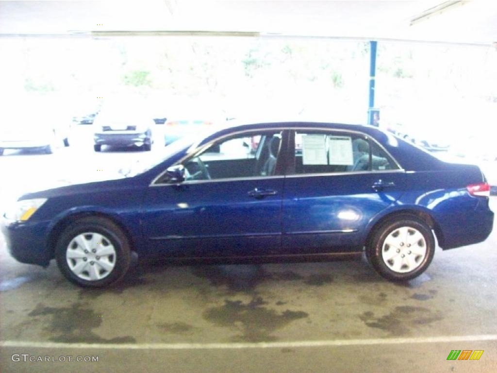 2003 Accord LX Sedan - Eternal Blue Pearl / Gray photo #21