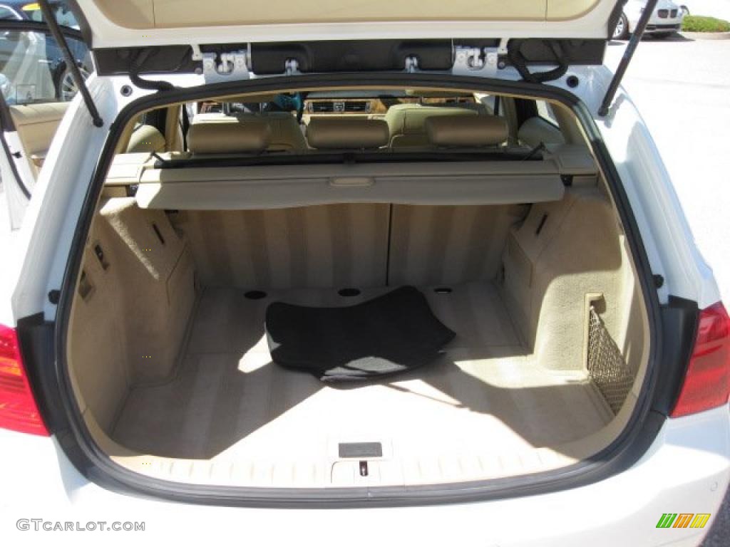 2007 3 Series 328i Wagon - Alpine White / Beige Dakota Leather photo #12