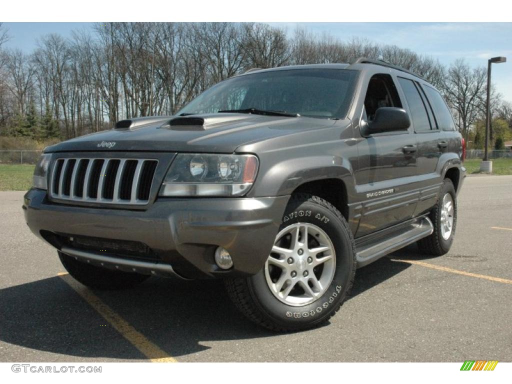 2004 Grand Cherokee Laredo 4x4 - Dark Khaki Pearl / Dark Slate Gray photo #3