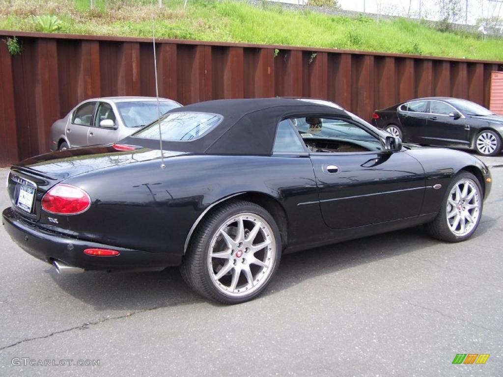 Anthracite Metallic 2002 Jaguar XK XKR Convertible Exterior Photo #48902229