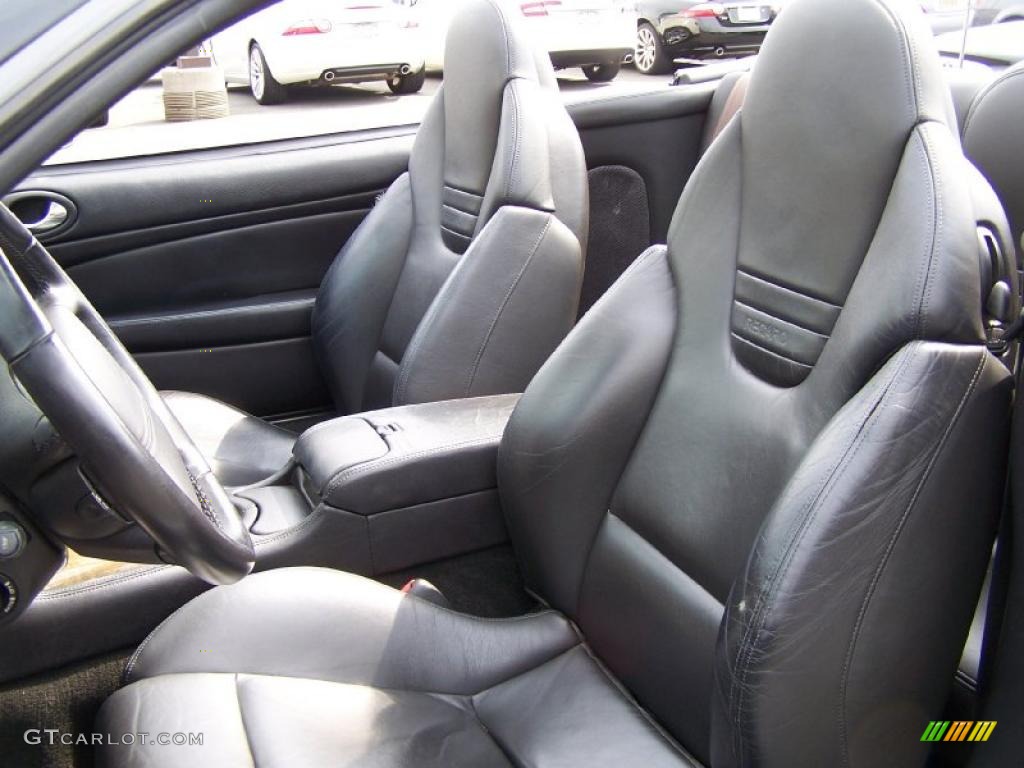 Charcoal Interior 2002 Jaguar XK XKR Convertible Photo #48902544