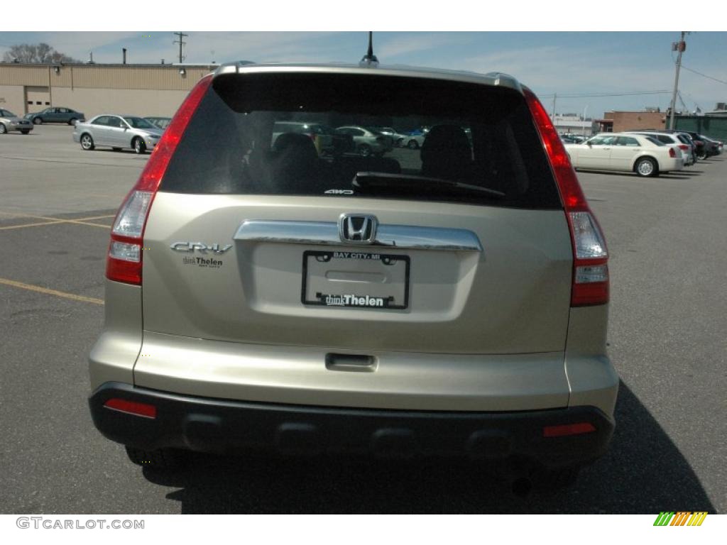 2008 CR-V EX-L 4WD - Borrego Beige Metallic / Ivory photo #5