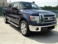 2011 Dark Blue Pearl Metallic Ford F150 Lariat SuperCrew  photo #1