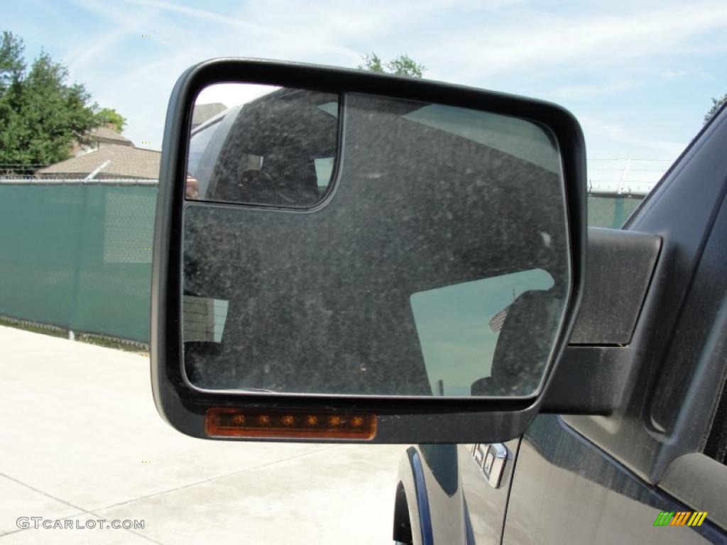 2011 F150 Lariat SuperCrew - Dark Blue Pearl Metallic / Black photo #16