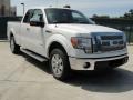 White Platinum Metallic Tri-Coat - F150 Lariat SuperCab Photo No. 1