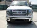 White Platinum Metallic Tri-Coat - F150 Lariat SuperCab Photo No. 8