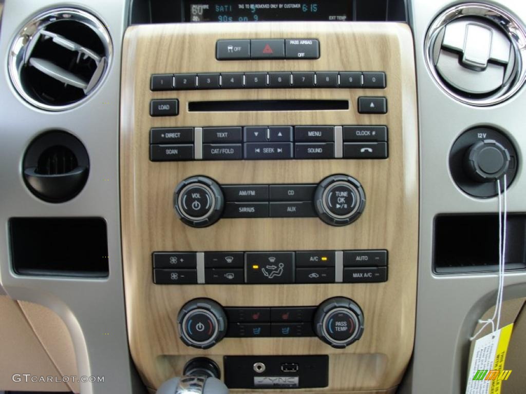 2011 Ford F150 Lariat SuperCab Controls Photo #48905430